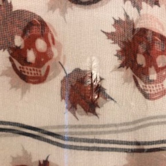 ALEXANDER MCQUEEN - LIMITED EDITION 2010 OLYMPICS MAPLE LEAF SCARF - Picture 8 of 9